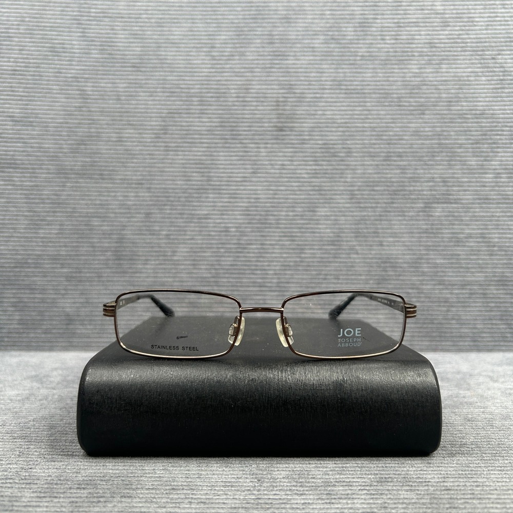 Joseph Abboud JOE4015 Vintage Coffee Brown Stainless Steel Frames 53-17-145